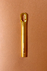 Tija de latón para florón