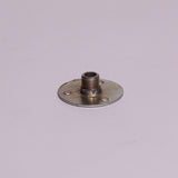 Pletina redonda con rosca / Platillo con racor