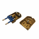 Clavija desmontable europea