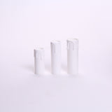 Funda Portalámpara Vela Blanca con Gota by Ludory