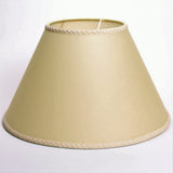 Pantalla pergamino modelo "China" con ribete de galón