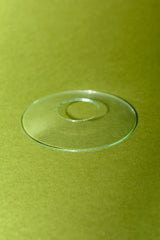 Plato de cristal para candelabro