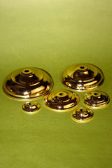 Chapa de hierro con baño latonado