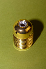 Portalámparas metálico