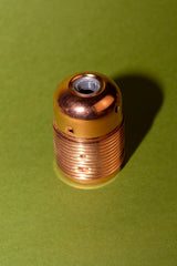 Portalámparas metálico