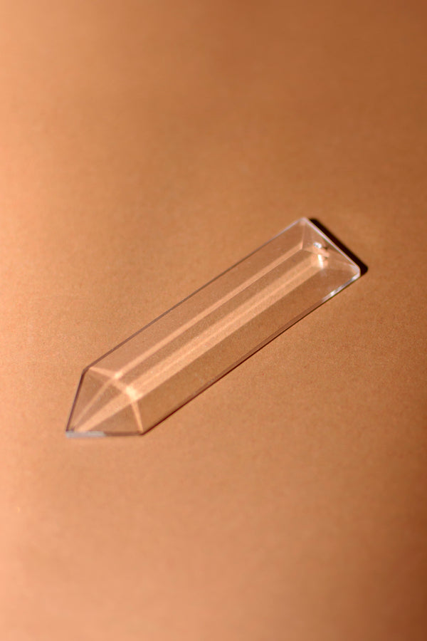 Alargo triangular Cristal de Bohemia 1 taladro
