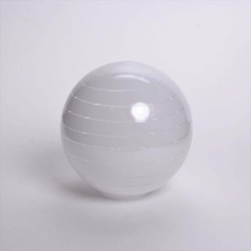 Bola con rayas "Monza" blanca