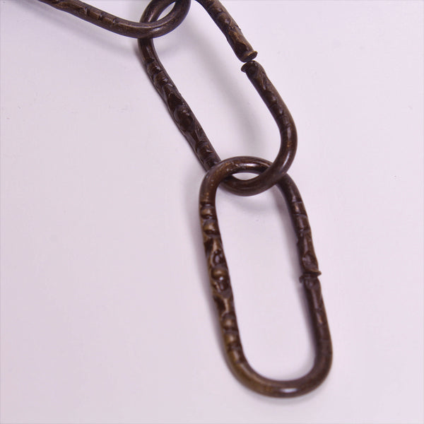 Cadena hierro labrado eslabón 4.5 cm