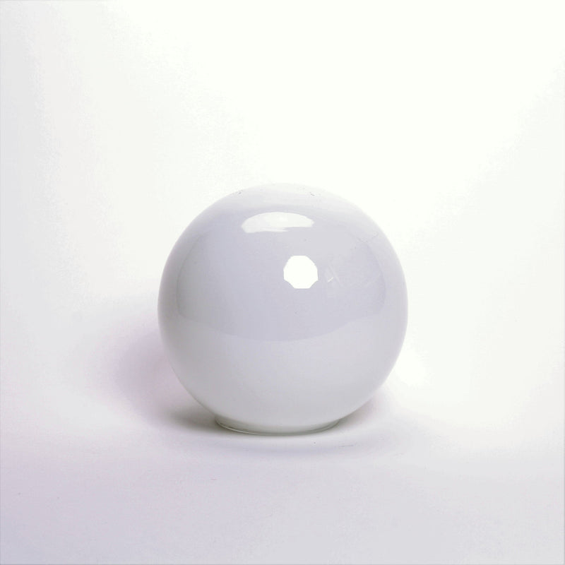 Bola de cristal grueso blanco