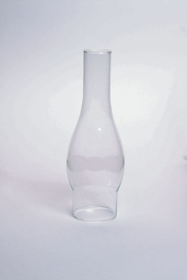 Tubo quinqué de cristal transparente Ø68 mm