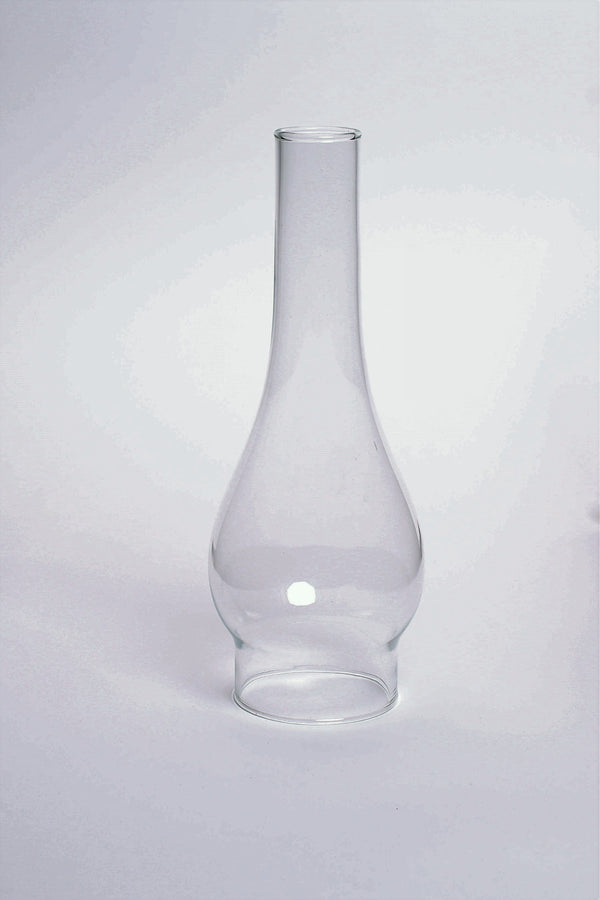 Tubo quinqué de cristal transparente Ø60 mm