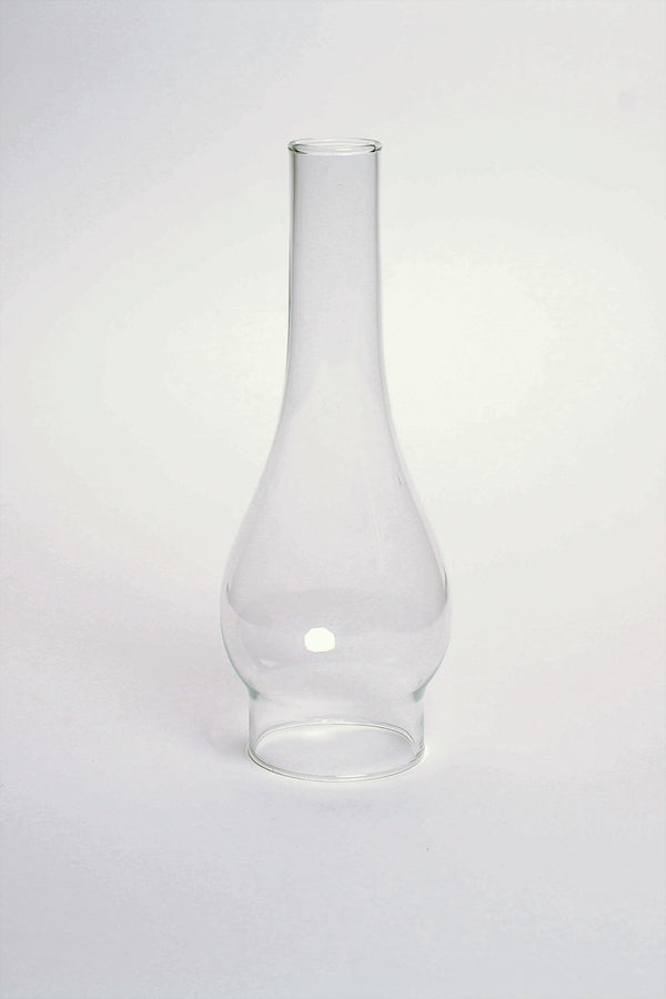 Tubo de quinqué de cristal transparente Ø75 mm
