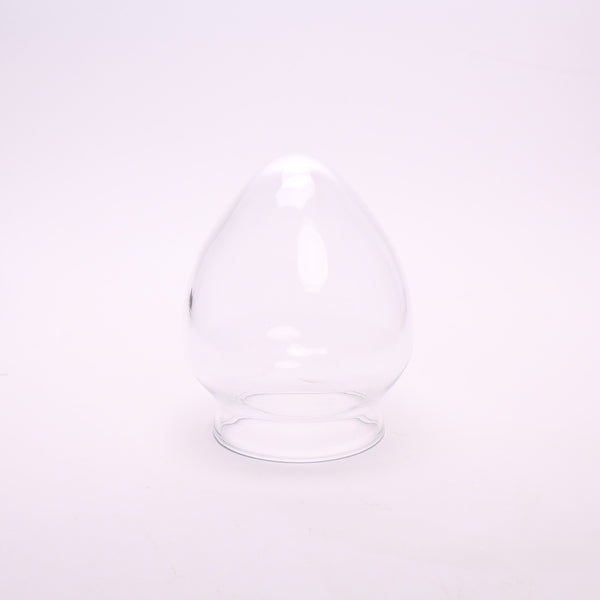 Piña cristal  Modelo "Huevo baja transparente"