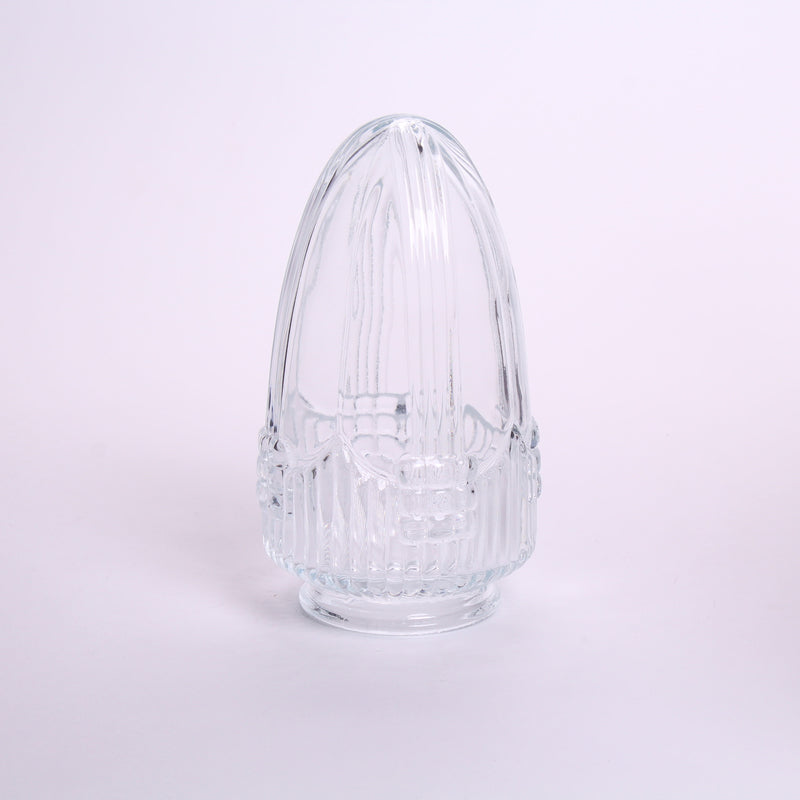 Piña cristal con relieve. Modelo "Bala"