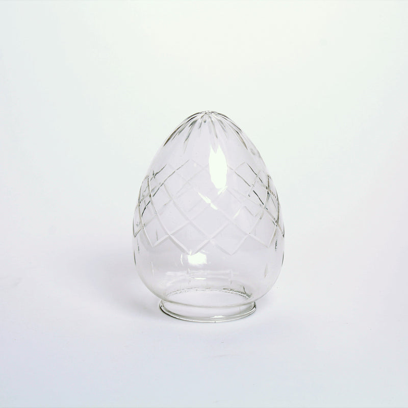 Piña cristal  Modelo "Huevo tallado"